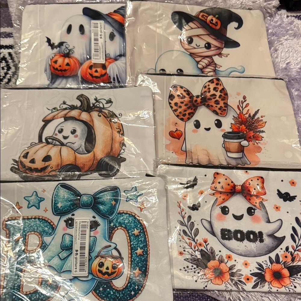 2/$20 Makeup bag set of 6 🆕 approx 9”x6.5”